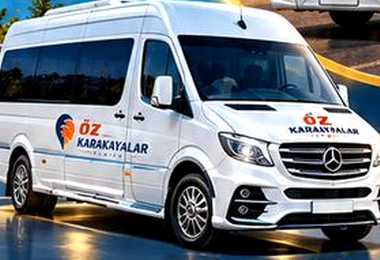 Özel tur için konforlu minibüs